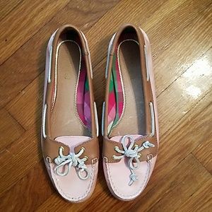 Sperry Shoes - Sperry Patent Leather Pink Loafers Sperry Shoes - Sperry Patent Leather Pink Loafers